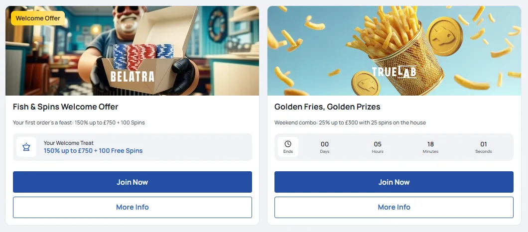 fishandspins casino welcome